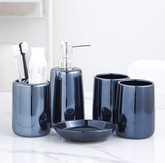 Bathroom Accessories blue