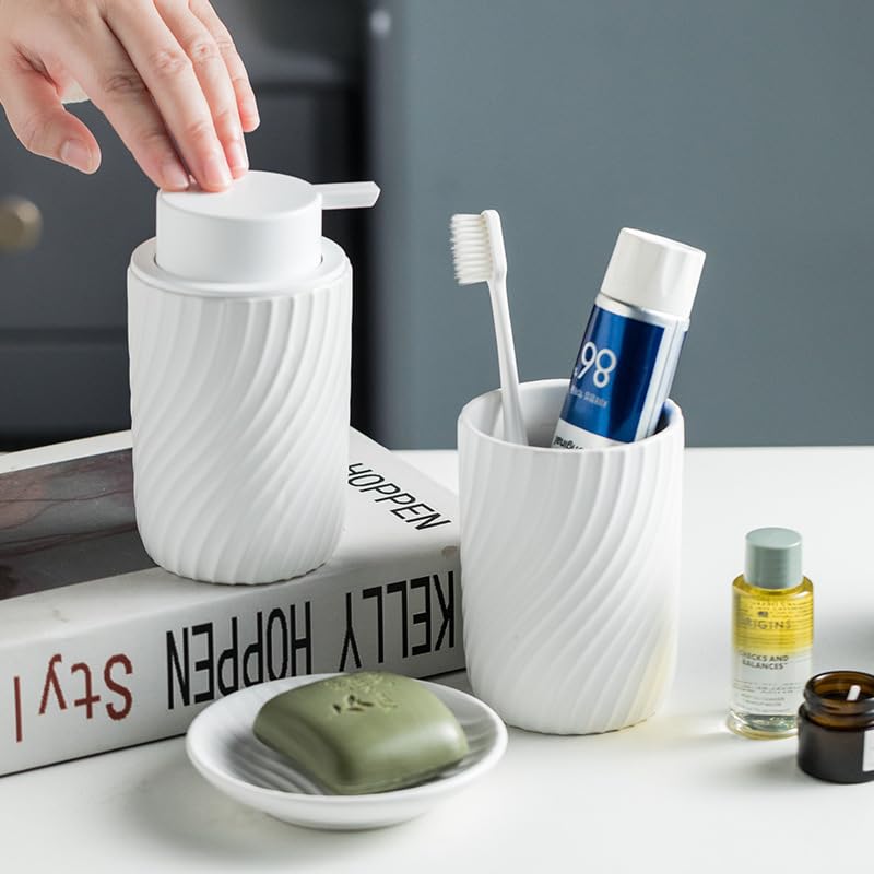 Ceramic Bathroom Accessories set