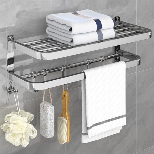 Wall mounted towel rail