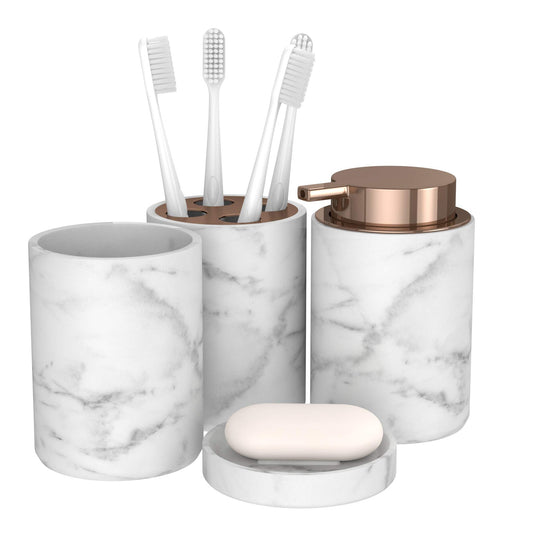 Bathroom set toothbrush cup