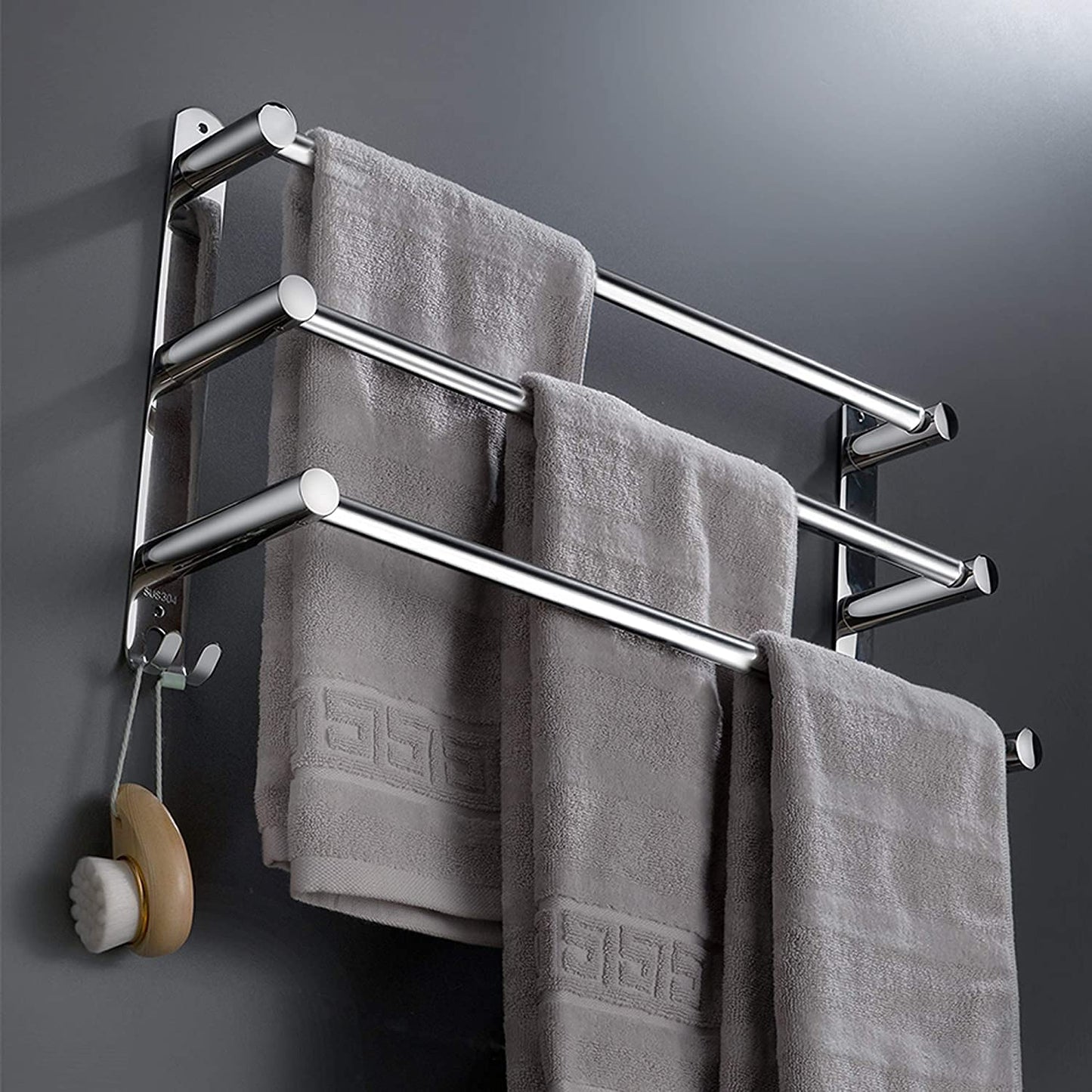 Towel holder retractable