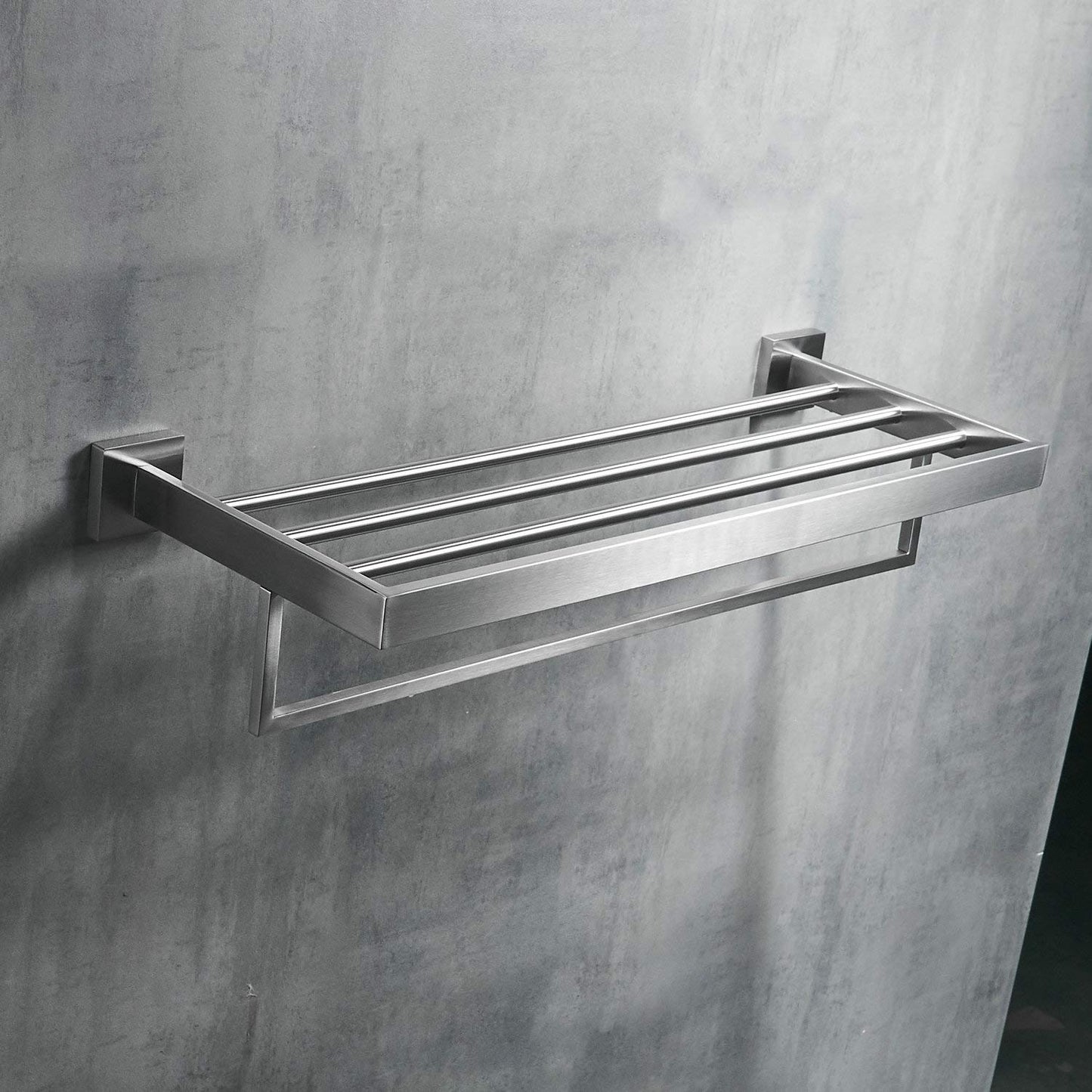 Towel rack matte finish