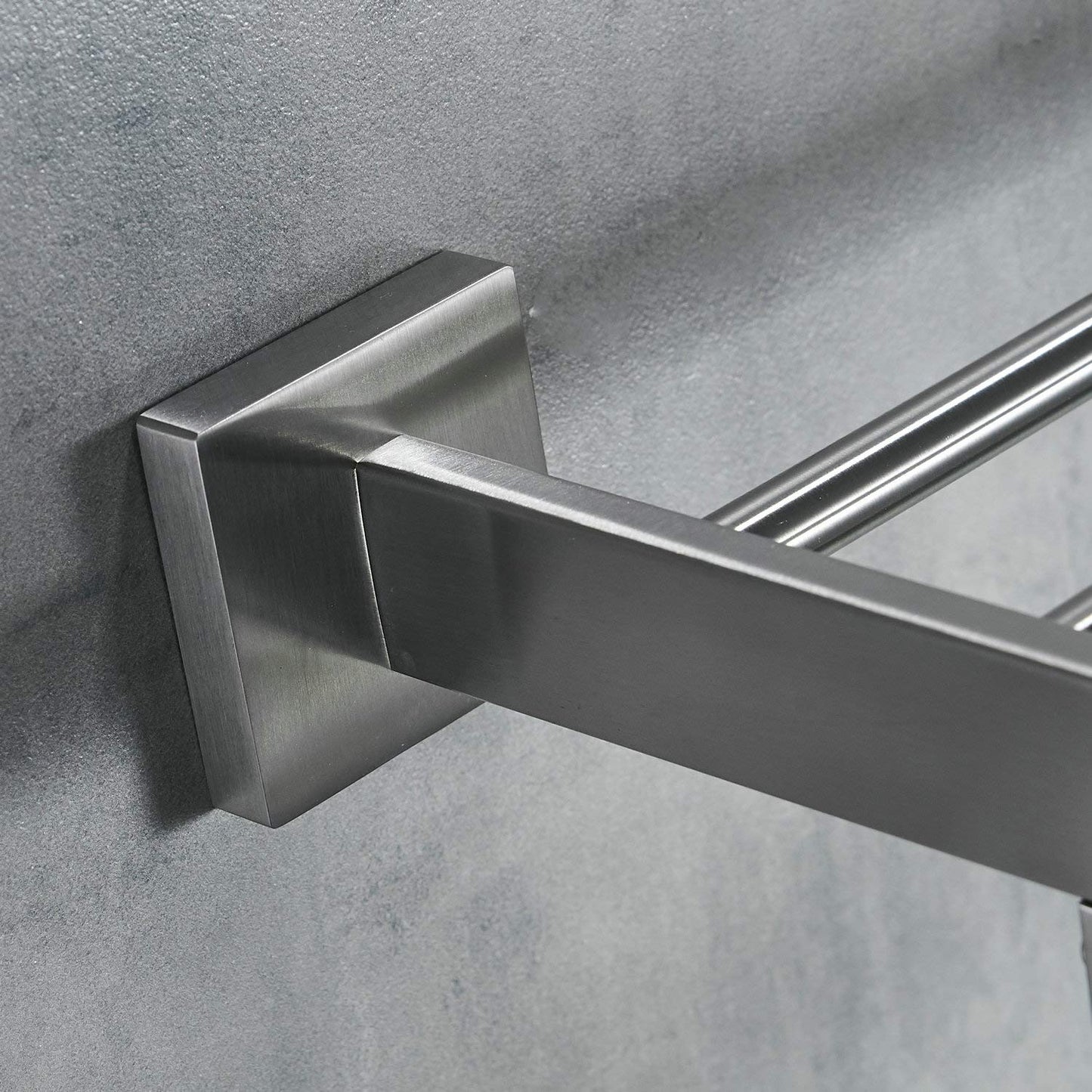 Towel rack matte finish