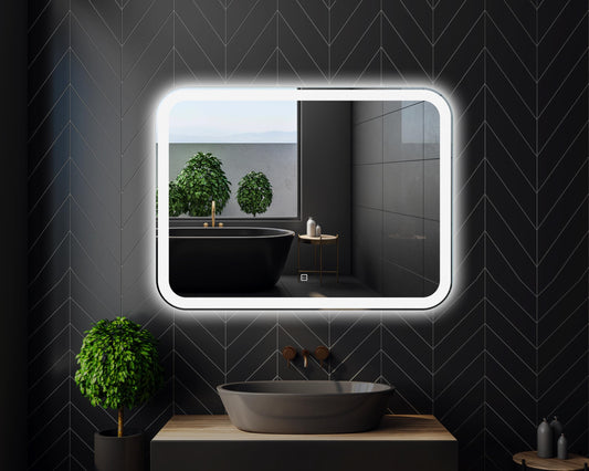 Horizontal Bathroom Mirror LED Lighting