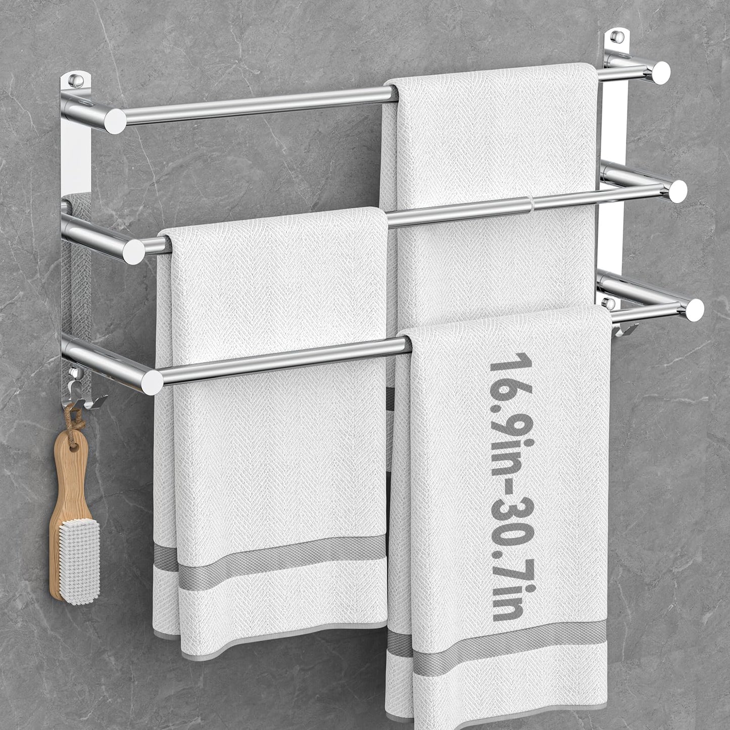 Towel holder retractable