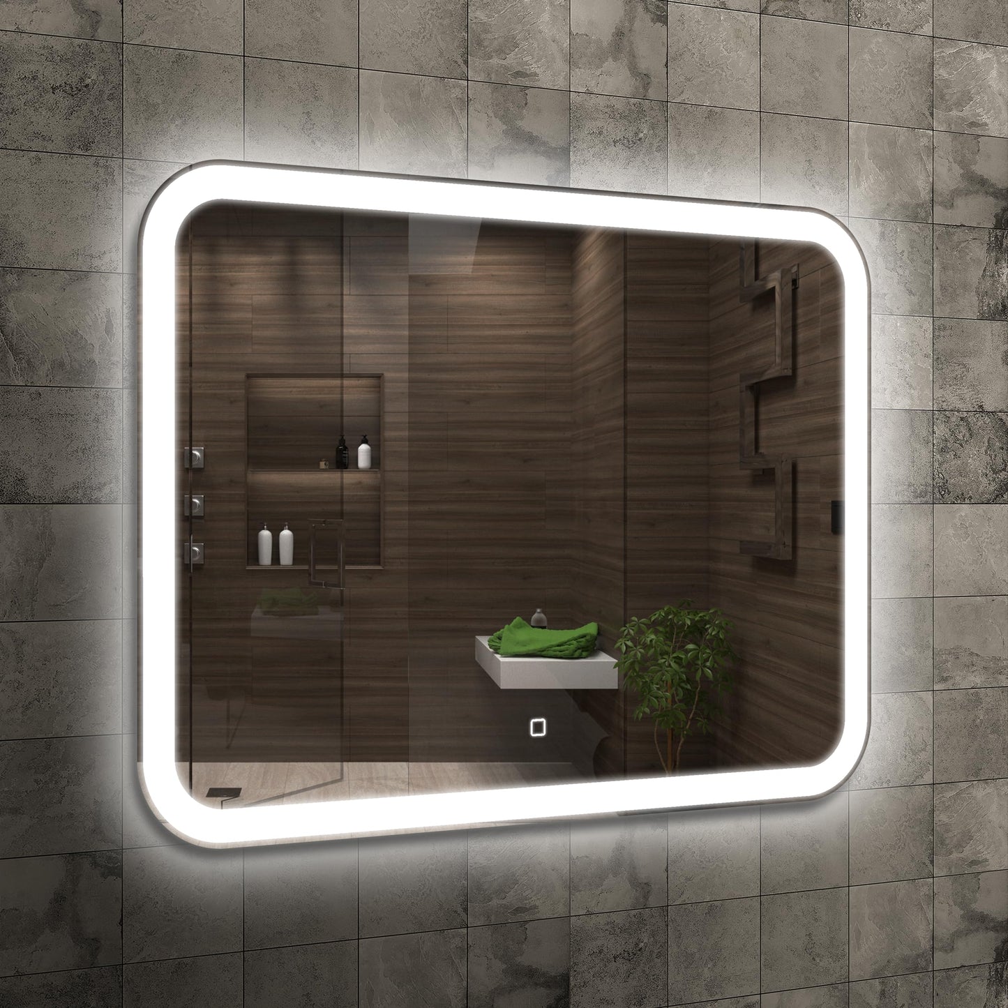 Horizontal Bathroom Mirror LED Lighting